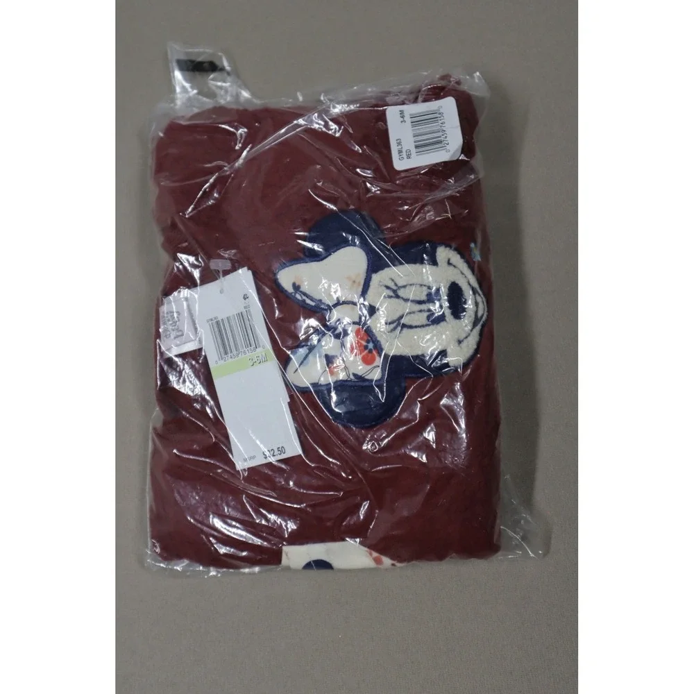 Disney Baby Girls Minnie Mouse Sherpa Top and‎ Leggings Set - Sheer Pink - 3-6M